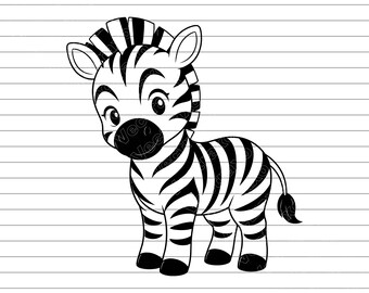 Zebra SVG PNG jpg, Zebra Silhouette Cut File, Safari Animal Design, Wild Life Cricut SVG, Zebra Print Shirt Graphic, Vector Download