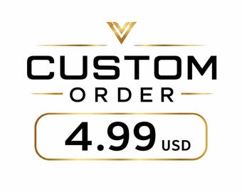 Custom Listing Fee SVG PNG JPG: Personalized Order Add On, Custom Design Service, Tailored Graphics, Premium Shop Link, Instant Download