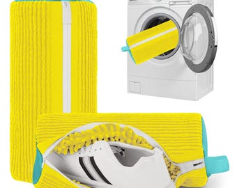 Shoe Washing Machine Bag | Sneaker Laundry Cleaner with Invisible Zipper