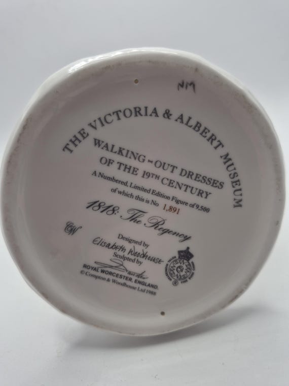 Worcester 1818 The Regency フィギュア Royal Worcester '1818 The