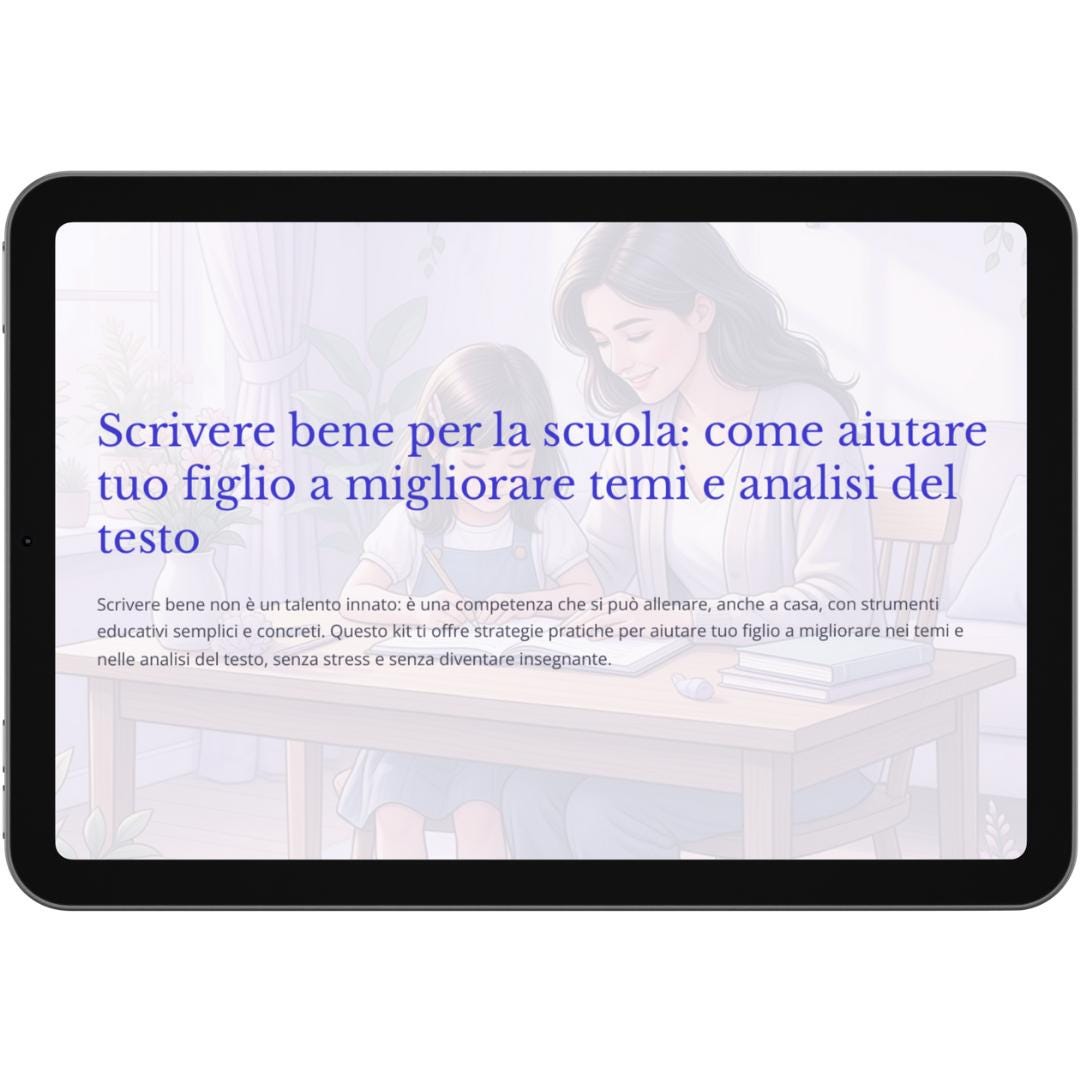 Italian Writing Text Example Italian Writing Guide for Kids – How to Help Your Child Write Better ...