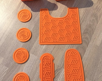 Mazda Bongo Console Inlay Set | 3D Printed Cup Holder Storage Tray Inserts