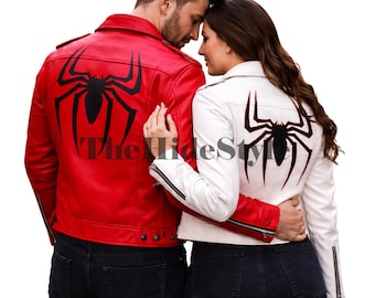 Passende Spiderman Lederjacken - Geschenk für Sie und Ihn
