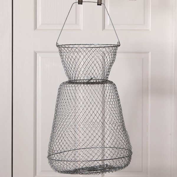 Metal Fishing Basket Etsy