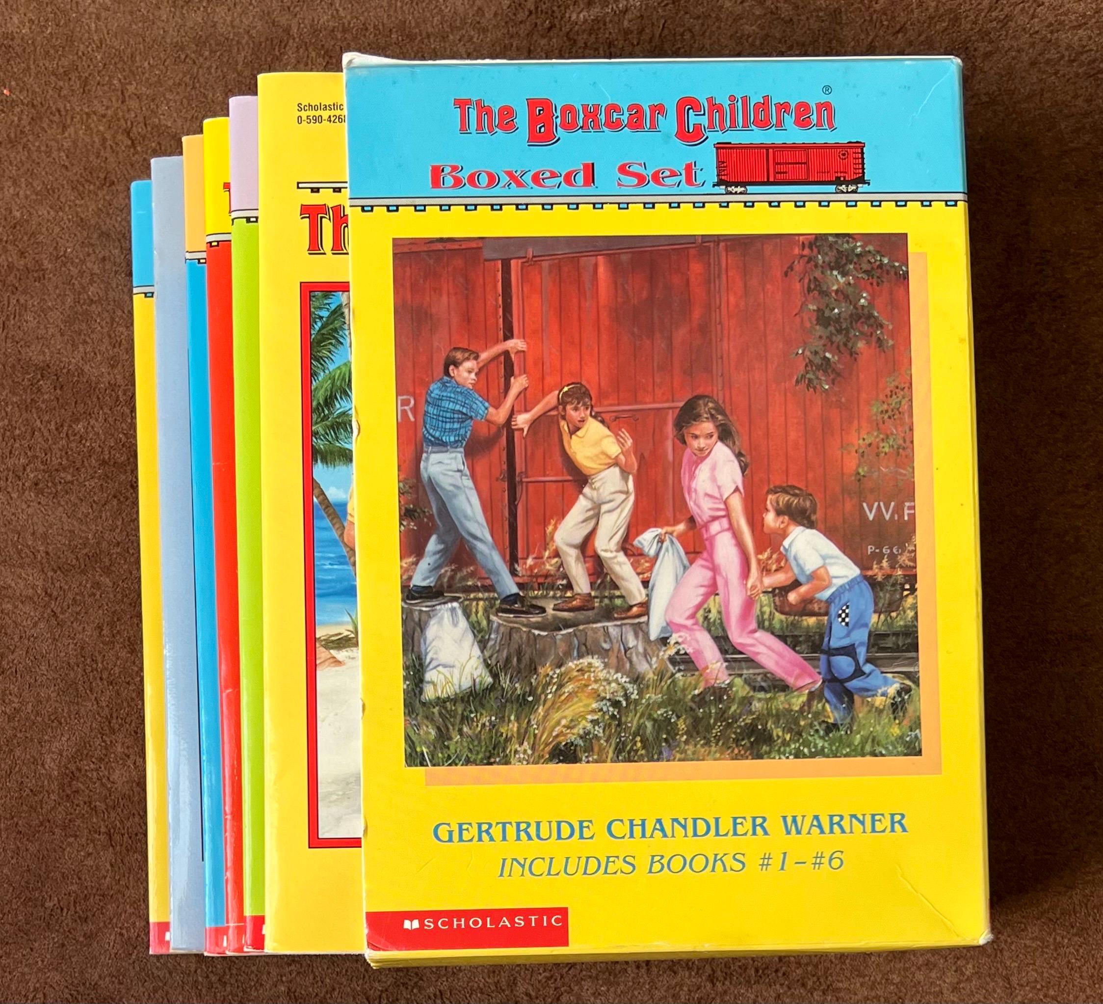 Vintage BOXCAR CHILDREN Boxed Set - #1 - #6 - Etsy