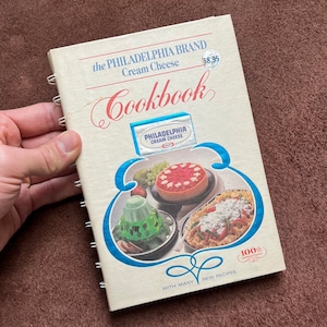 Vintage 70s 80s the Philadelphia Brand Cream Cheese cookbook