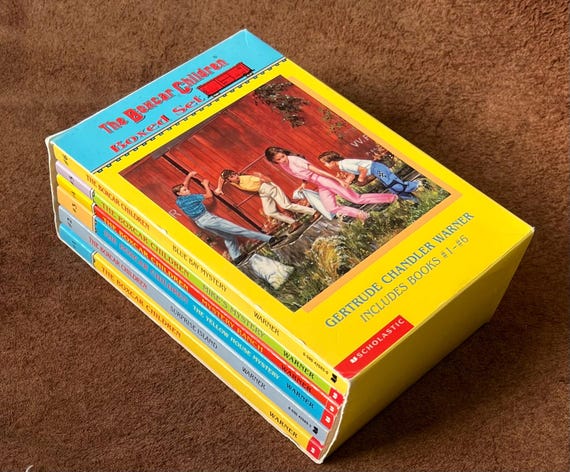 Vintage BOXCAR CHILDREN Boxed Set - #1 - #6 - Etsy