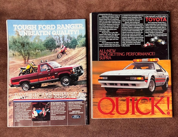 1980年代のCAR AND DRIVERヴィンテージ雑誌 - Etsy 日本