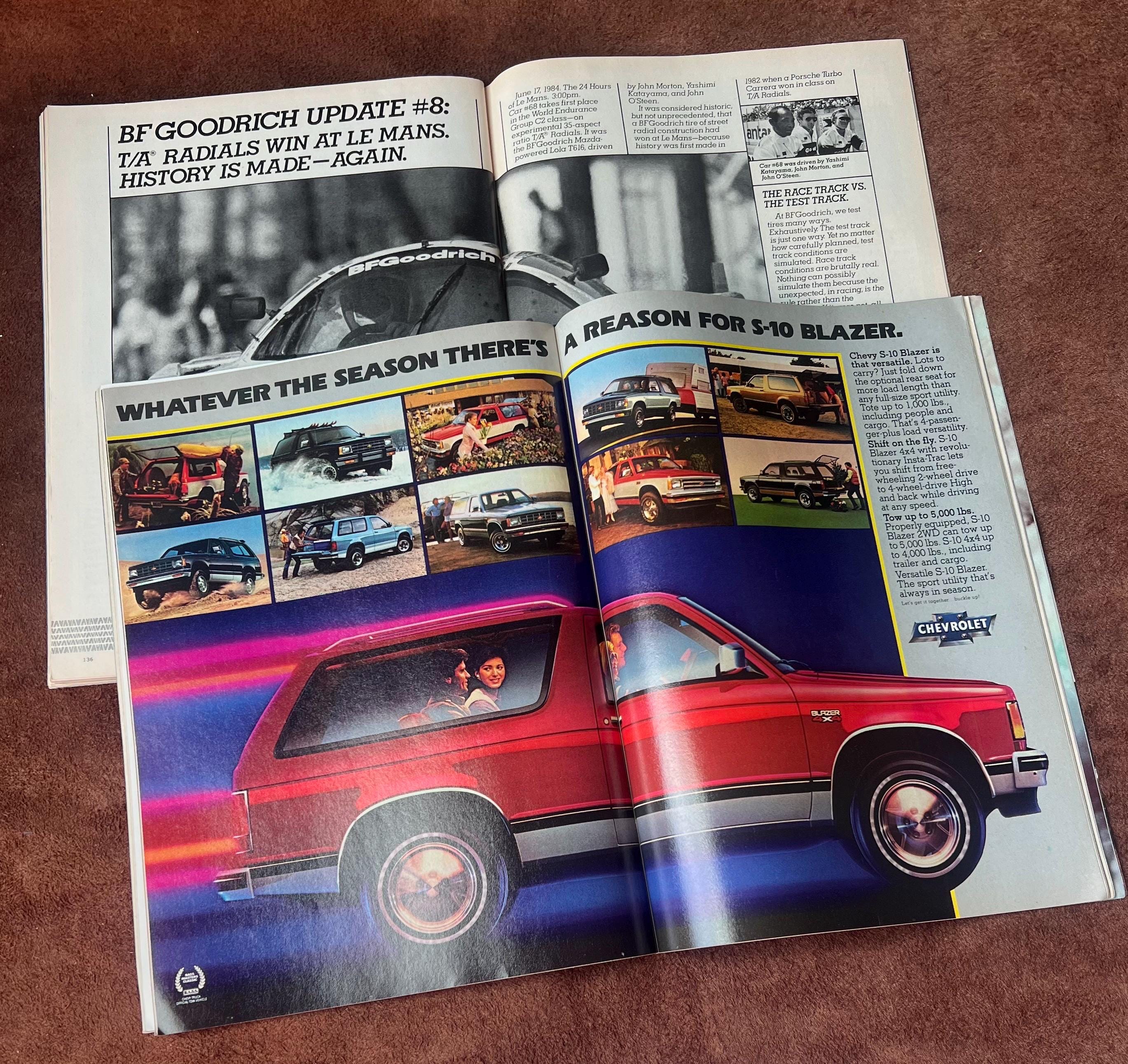 1980s CAR AND DRIVER - Vintage Magazines 1984 - Etsy