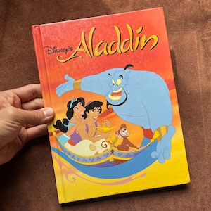 Aladdin - Vintage 90s Large Disney Book