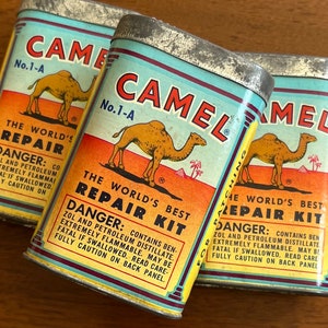 Vintage CAMEL Rubber Repair Kit - Etsy