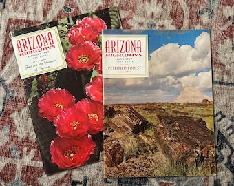 Vintage 1960s ARIZONA HIGHWAYS magazines