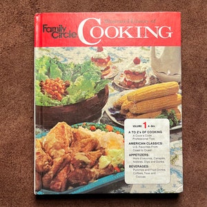 70s Family Circle Illustrated Library of COOKING - Volume 1