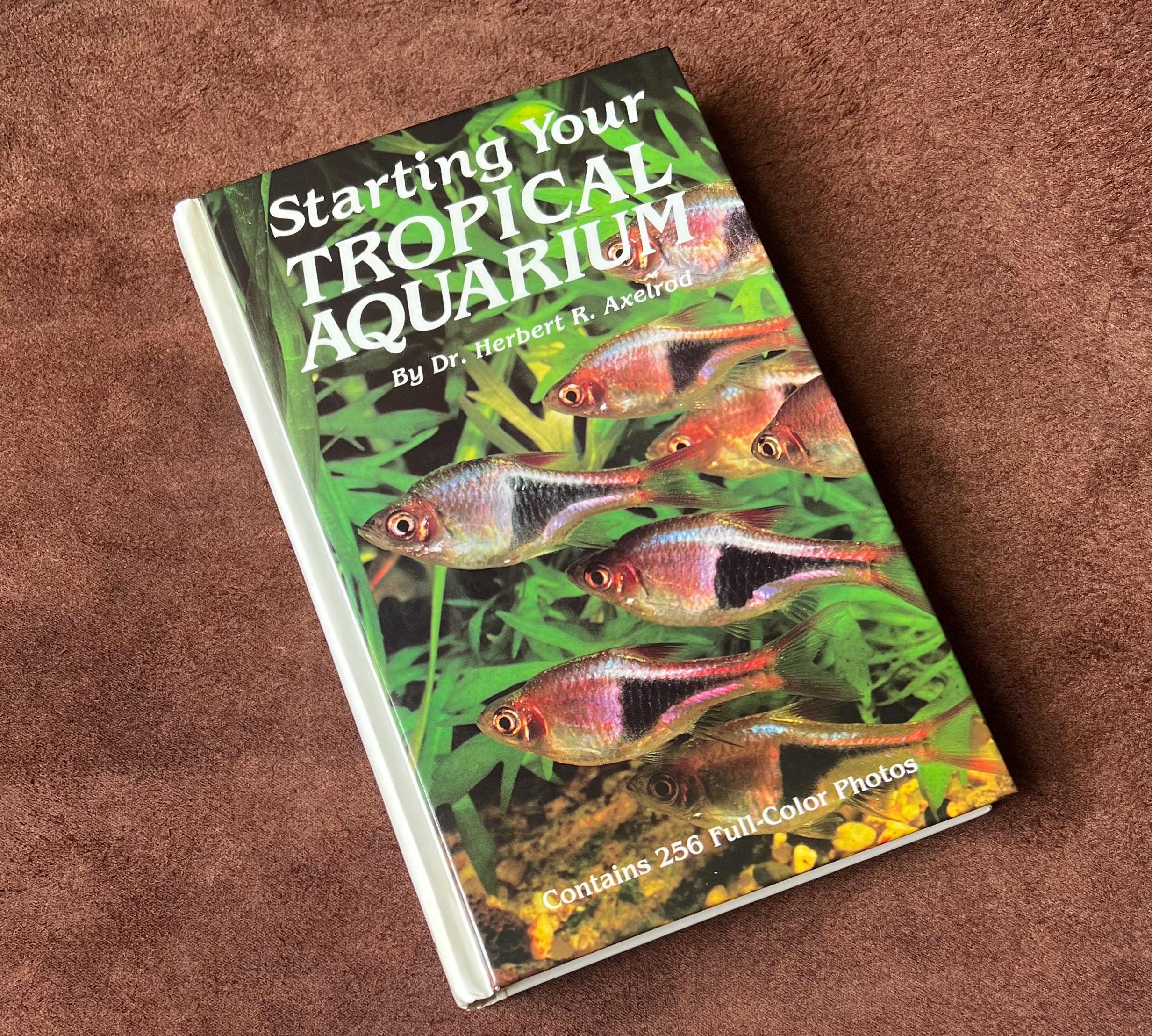 Starting Your TROPICAL AQUARIUM - Vintage 1980s Hard Cover Book - Etsy