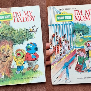 Vintage Sesamstraße Kinderbuch - 2 Geschichten