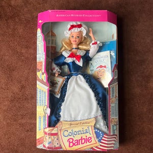 Vintage COLONIAL BARBIE 90s Barbie Doll