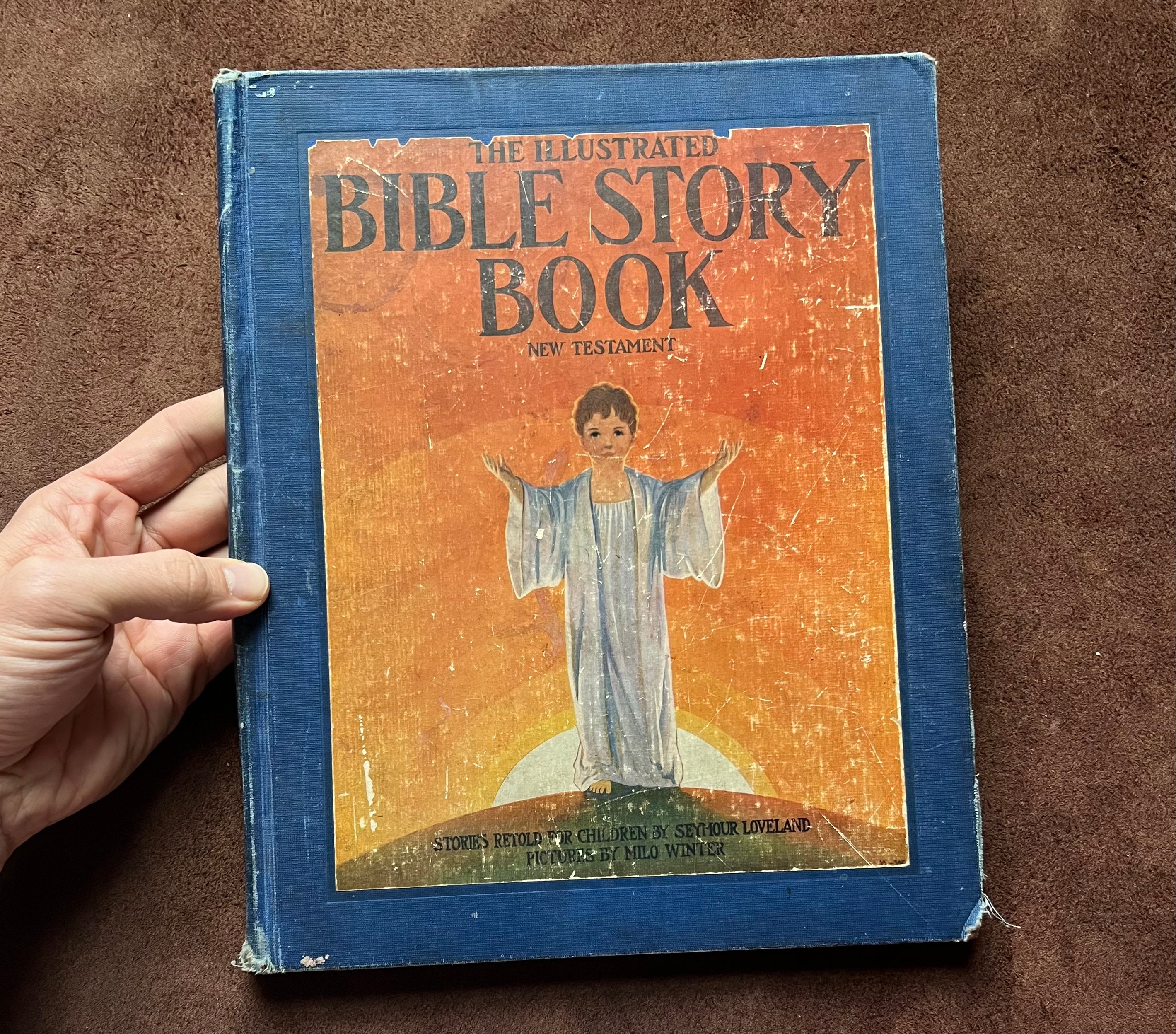 1920s Illustrated Bible Story Book - Etsy