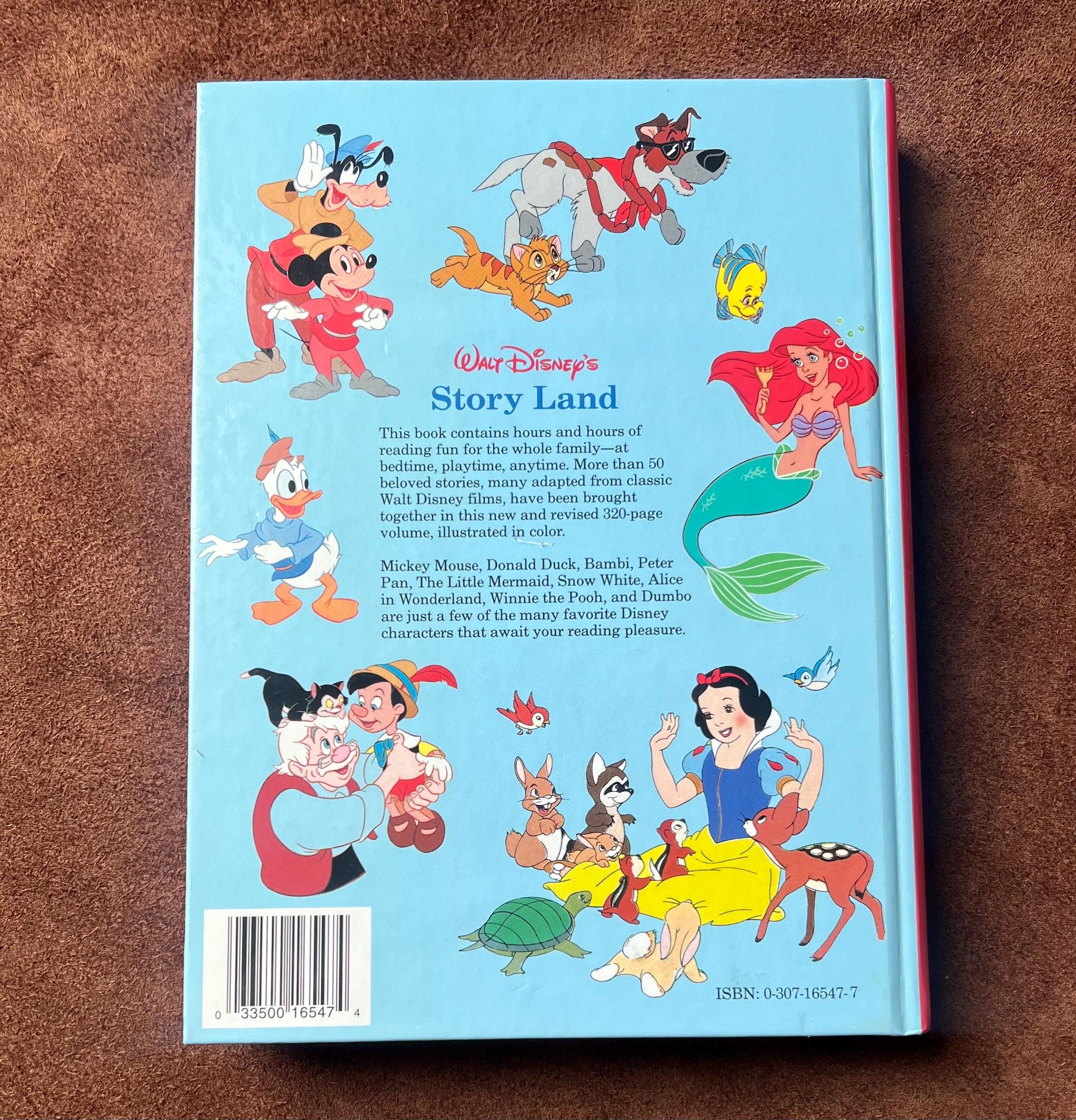 Walt Disney's STORY LAND - Vintage 90s Hardcover Disney Storybook
