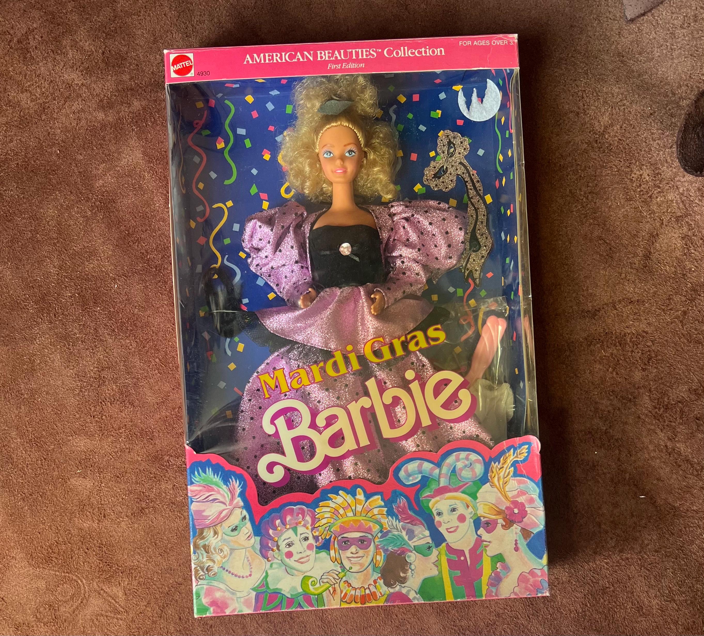 80s MARDI GRAS BARBIE - Vintage Barbie Doll - Etsy