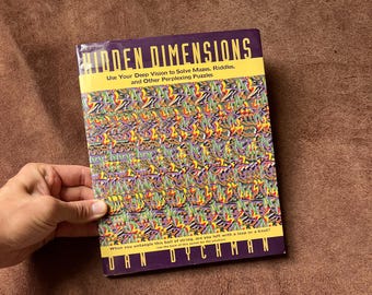 Vintage 90er Jahre Buch - VERSTECKTE DIMENSIONEN