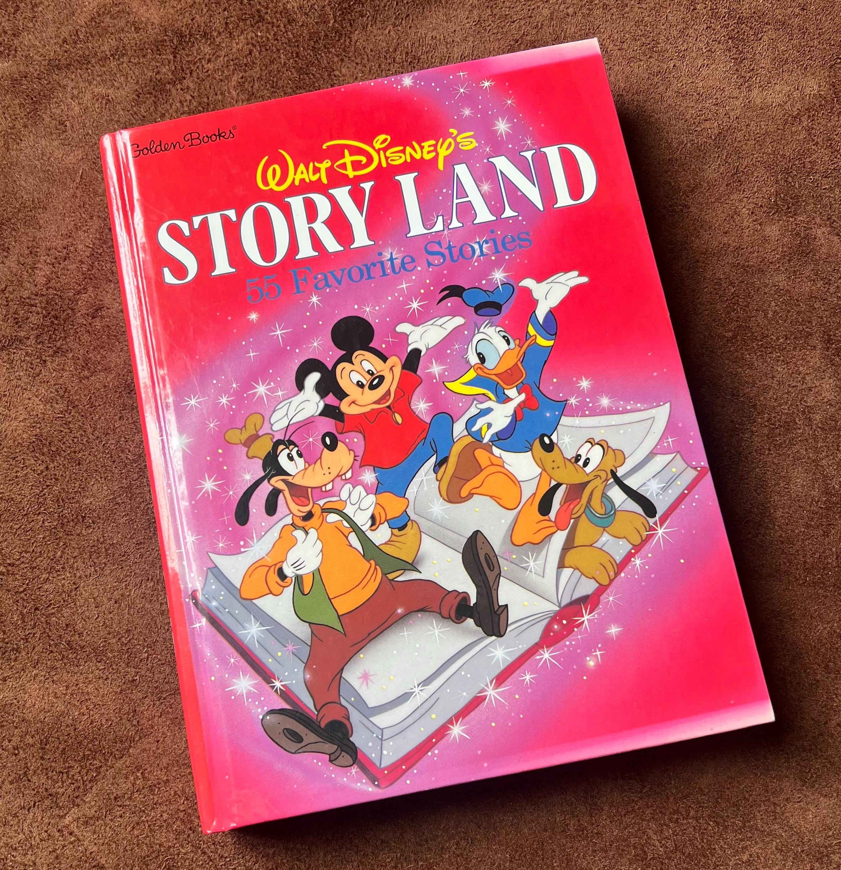 Walt Disney's STORY LAND - Vintage 90s Hardcover Disney Storybook
