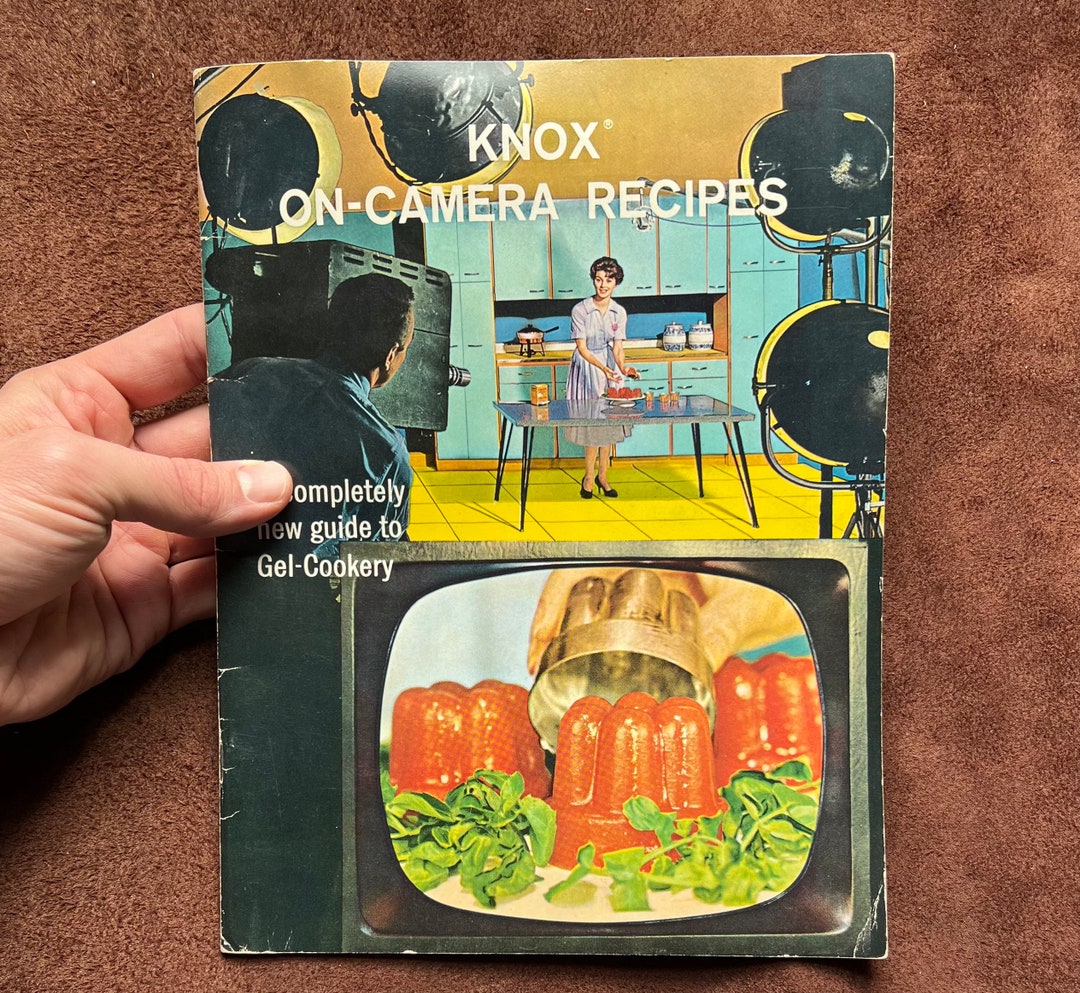 1960s KNOX Gelatine Oncamera RECIPES Book Etsy