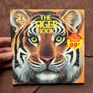 THE TIGER BOOK vintage children’s book