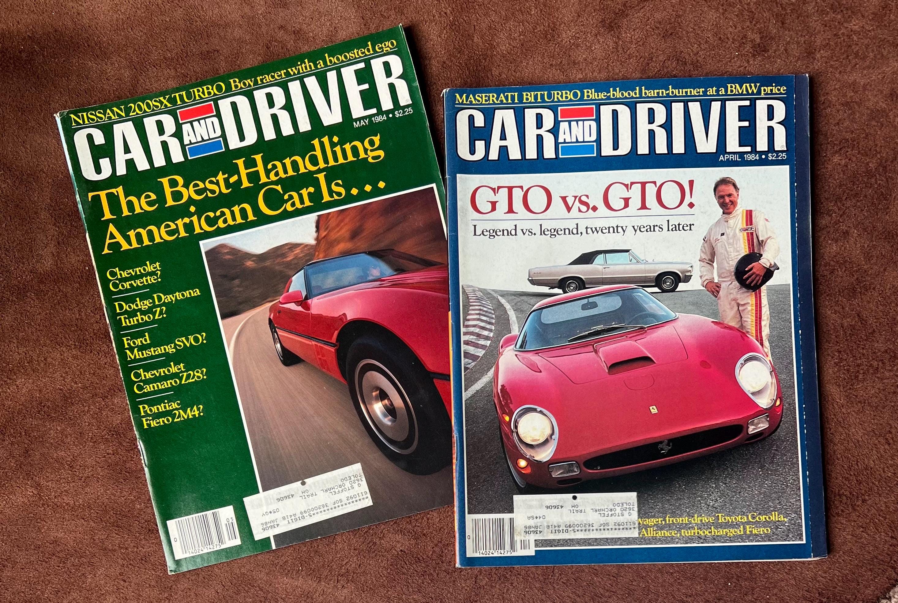 1980年代のCAR AND DRIVERヴィンテージ雑誌 - Etsy 日本