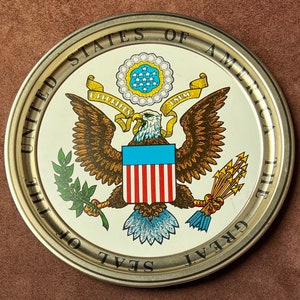 The Great Seal United States Commemorative Plate 200th Ann