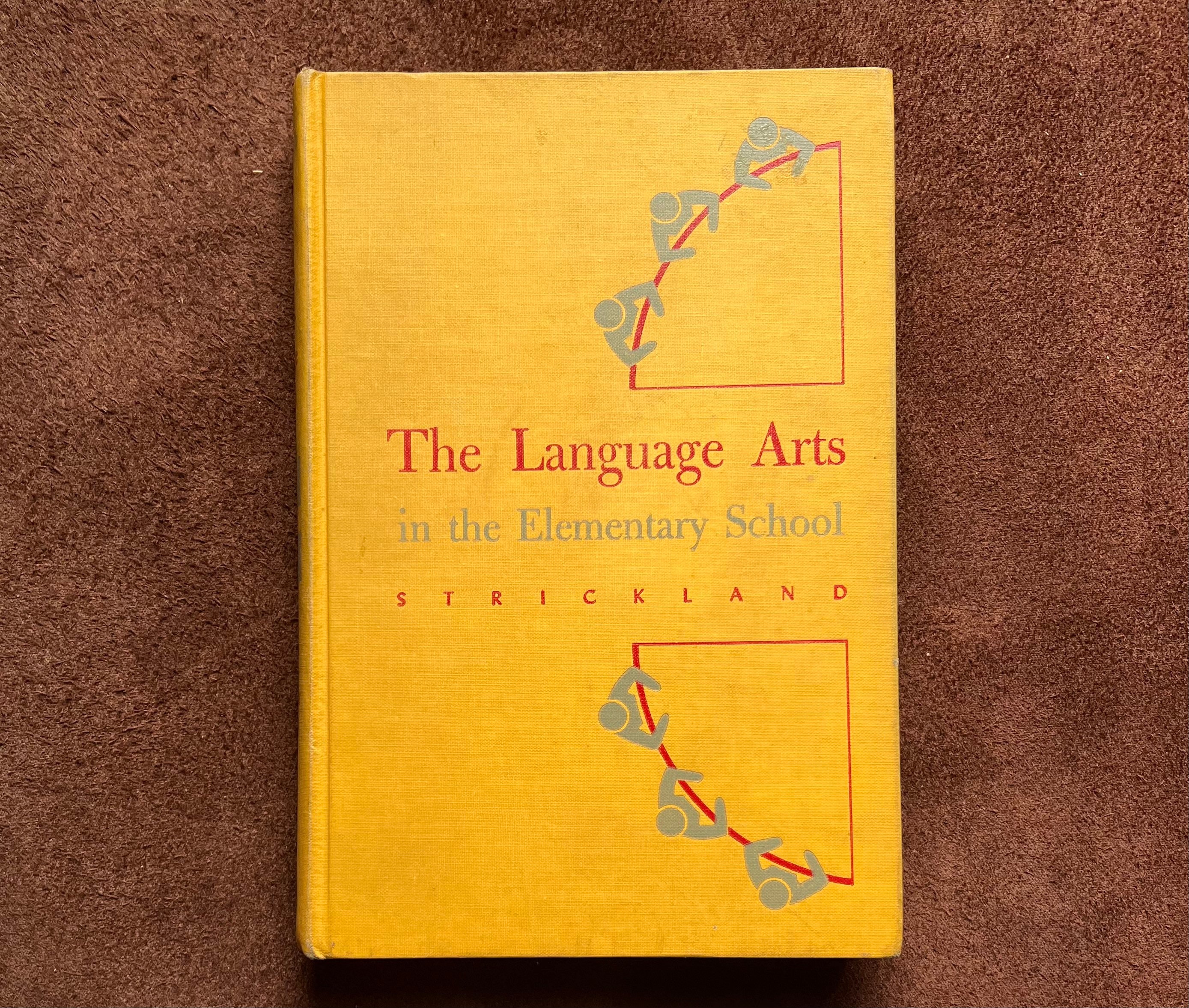 Vintage 1950s Hardcover Book - the Language Arts One the