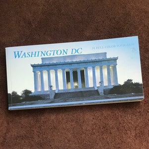 Libro di cartoline vintage WASHINGTON DC