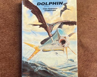 ドルフィン パーフェクトゲームフィッシュ - 90年代のヴィンテージハードカバー釣り本