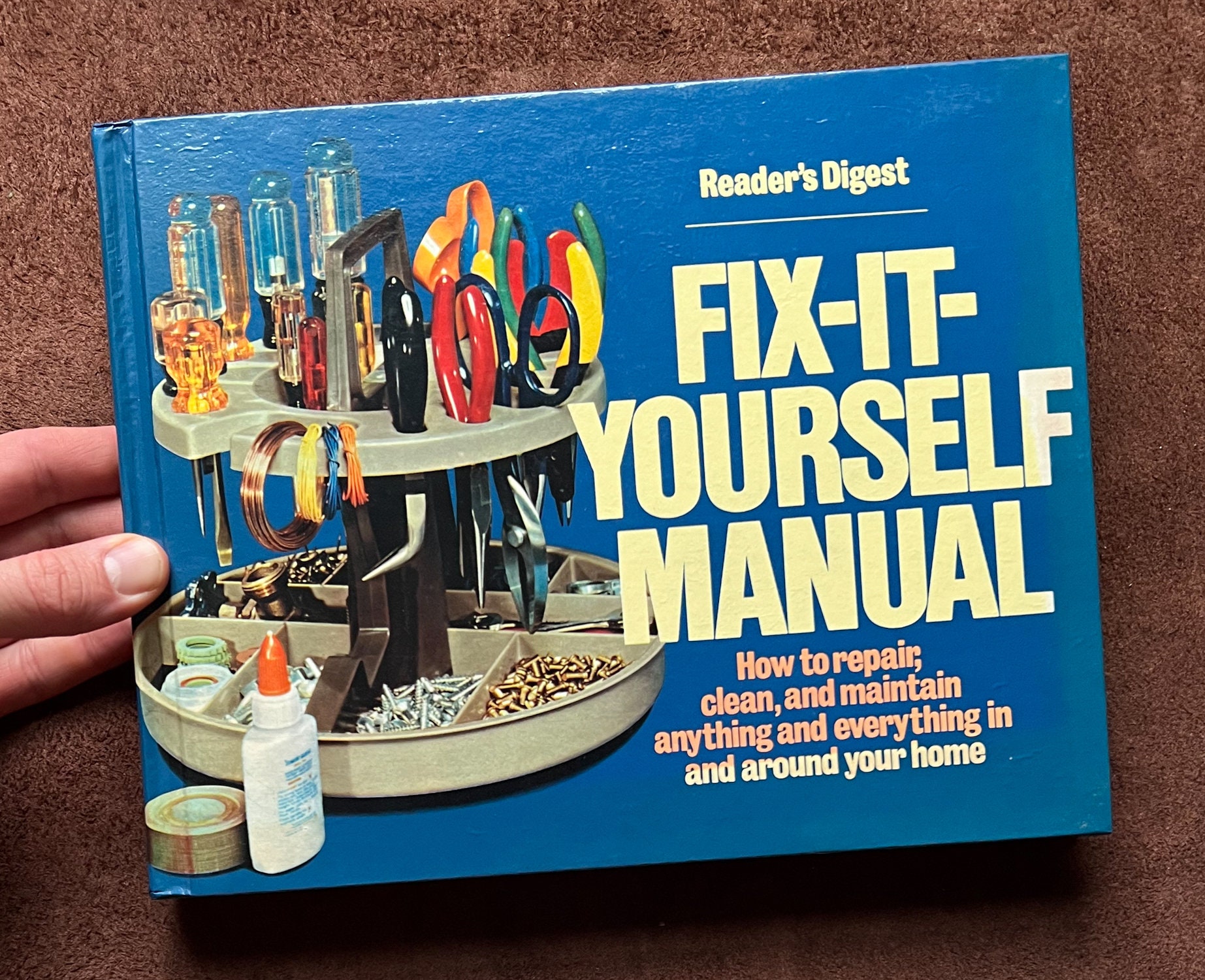 70s 80s FIX-IT-YOURSELF Manual - Readers Digest - Thick Book - Etsy