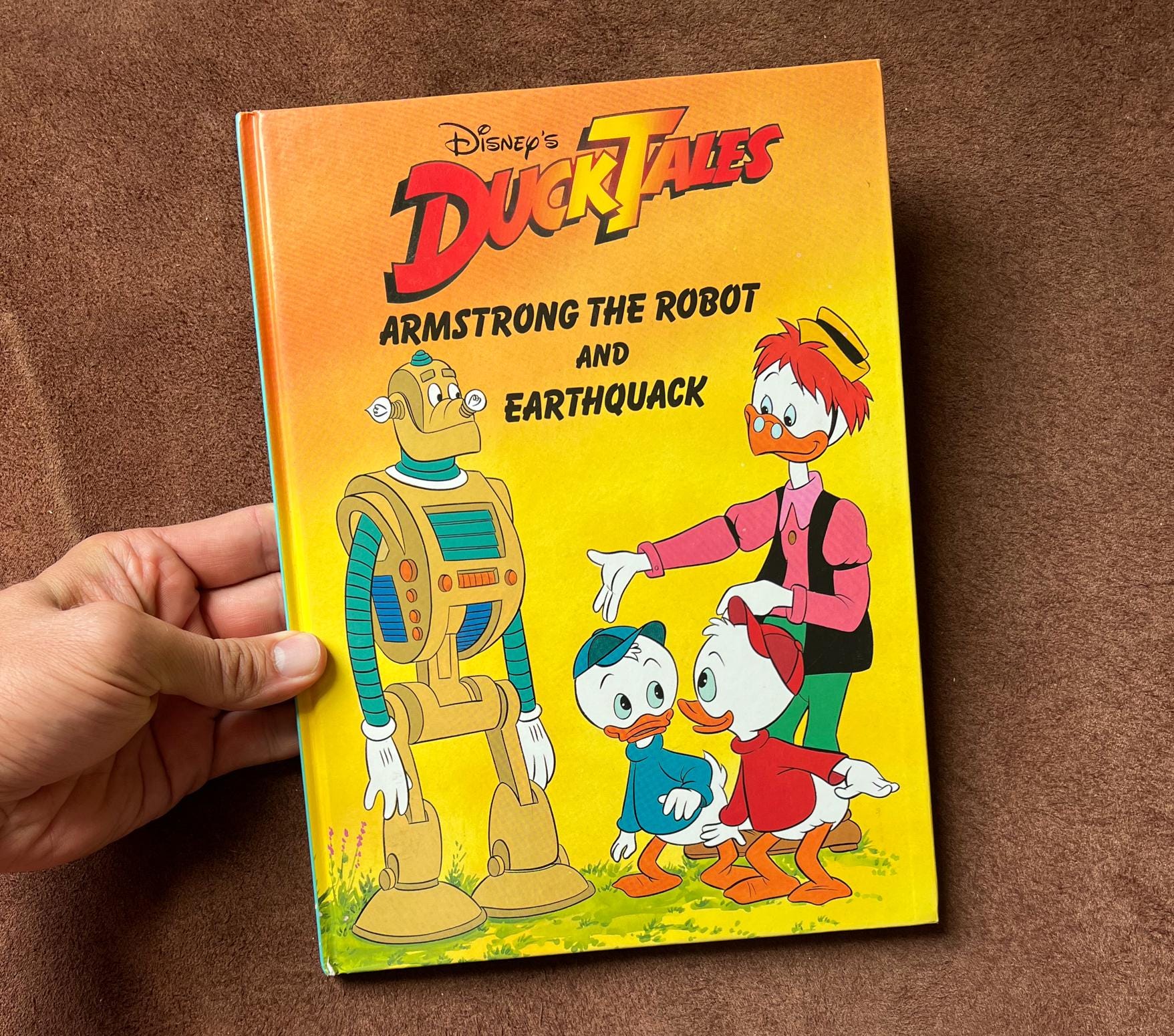 Vintage 80s 90s DUCK TALES Hardcover Book - Etsy