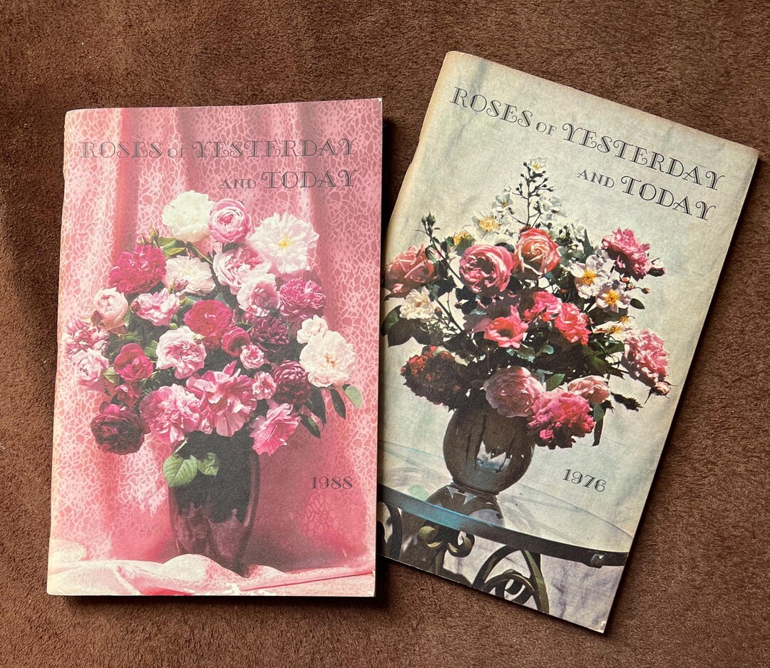70s 80s ROSES of YESTERDAY and TODAY Vintage Paperback Book Etsy