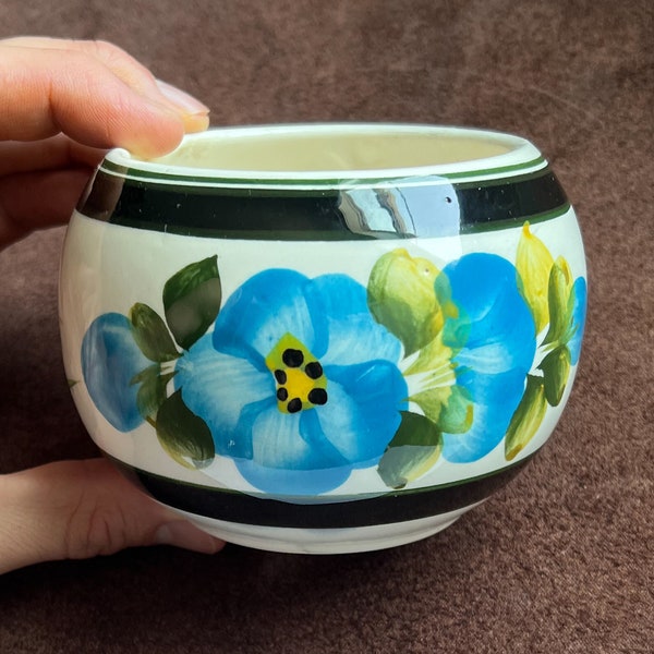 Vintage Floral Pattern Small Planter