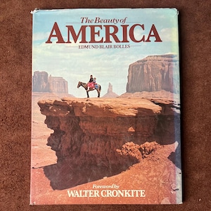 The Beauty Of AMERICA - vintage 70s 80s hardcover book