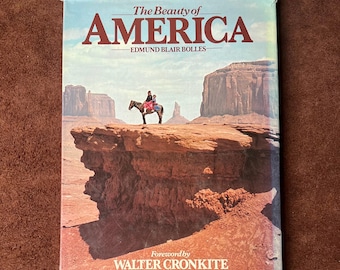 The Beauty Of AMERICA - vintage 70s 80s hardcover book