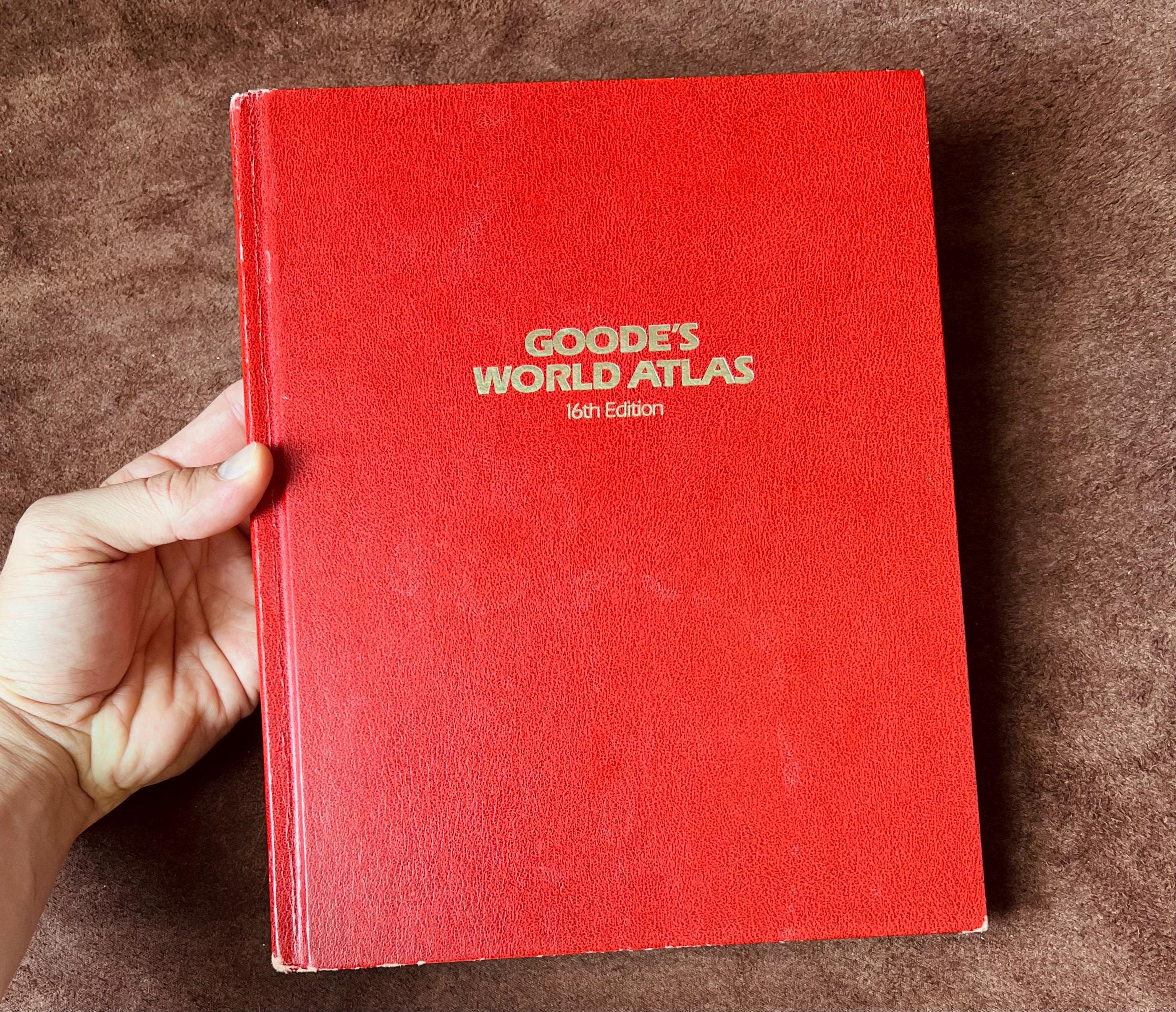 GOODES WORLD ATLAS - Vintage 1970s Hardcover World Atlas - Etsy