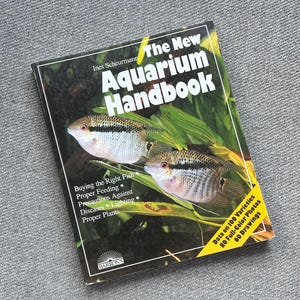 vintage 80s The New AQUARIUM HANDBOOK