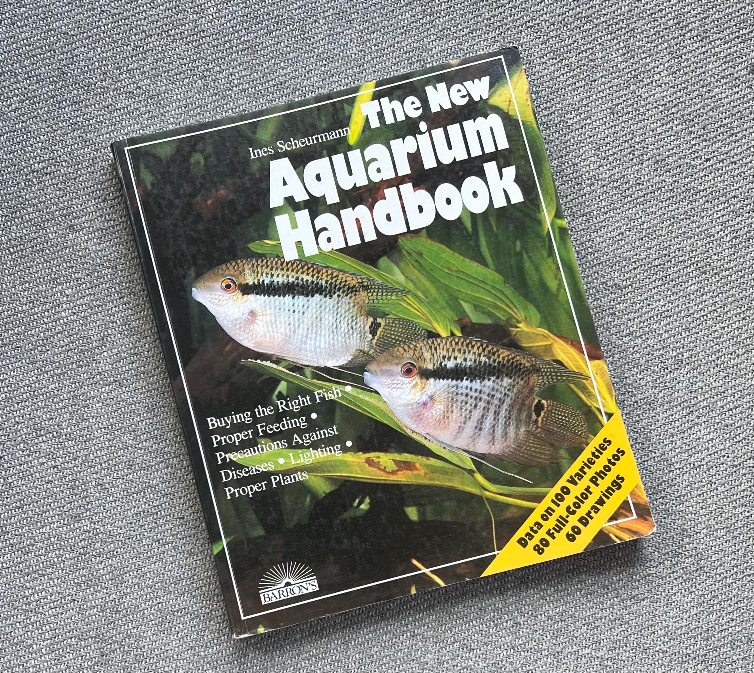 Vintage 80s the New AQUARIUM HANDBOOK - Etsy