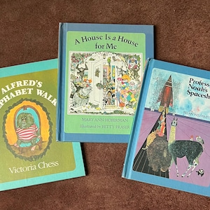 collection of three vintage 70s 80s children’s books