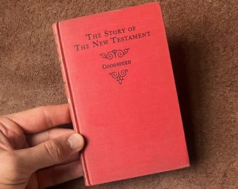 The story of the New Testament - vintage hard cover small book