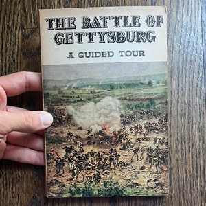 THE BATTLE Of GETTYSBURG A Guided Tour - Vintage 1960s book