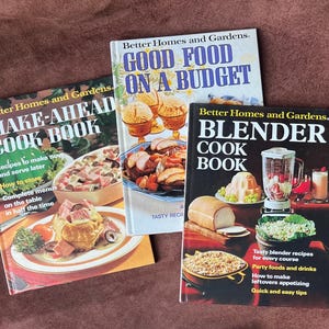 ベターホームズ・アンド・ガーデンズ - 1970年代のヴィンテージ料理本コレクション3冊