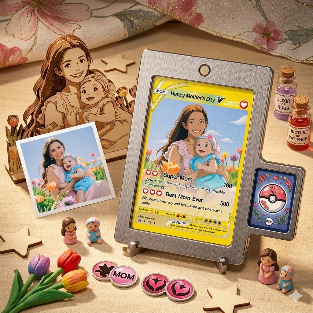 Poke Card for Mothers Day - Etsy