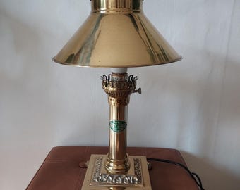 Lámpara de escritorio/mesita de noche estilo Orient Express y Titanic