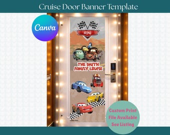 Cars Cruise Banner Canva Template