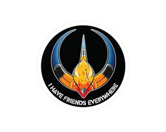 PA Rebel Ruffed Grouse - I Have Friends Everywhere | State Colours Vinyl Decal