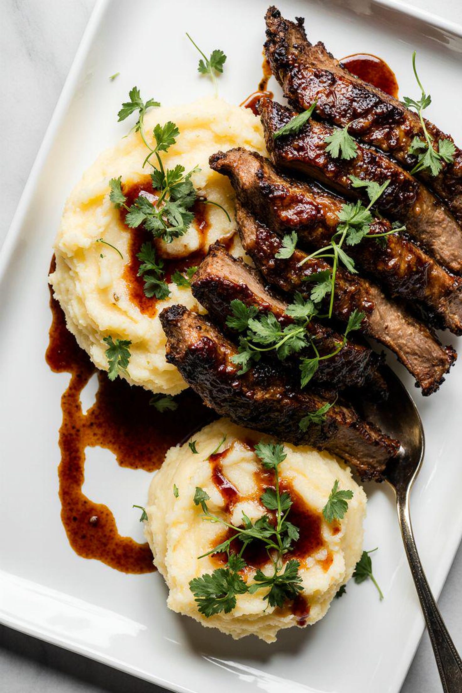 Beef Back Ribs PDF | Easy BBQ Oven Dinner | Comfort Main Course Recipe ...